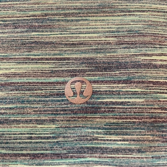 Lululemon Wunder Under High Rise Leggings Space Dye Camo Alberta Lake Fresh Teal - Picture 5 of 10